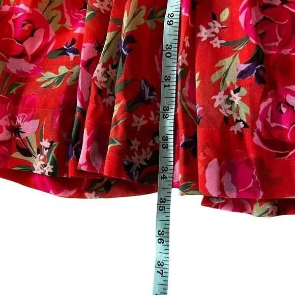 Keepsake the Label Tangerine Floral Puff
Sleeve Mini Dress - NWT - Size L - Picture 9 of 12